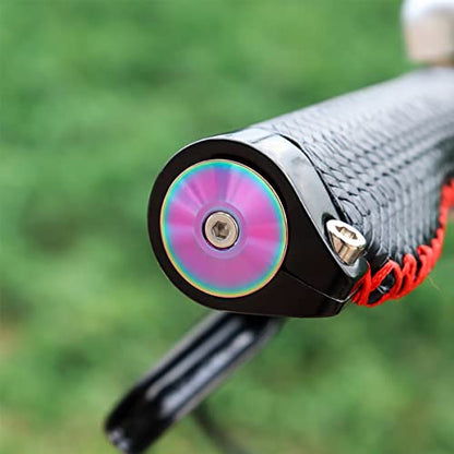 Bicycle Handlebar Bar End Plugs Caps Bike Handlebar Plugs Perfect for Most Bicycles Road Bike Mountain Bike BMX MTB Fixie - color: Multicolor
