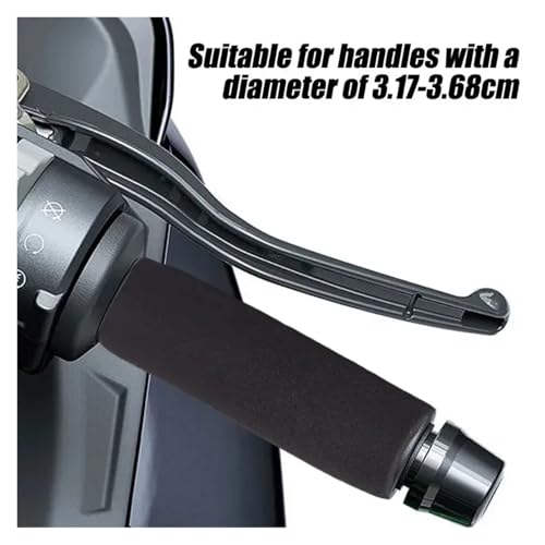 Foam Anti-Slip Handle Levers Compatible with Most Motorcycles Handlebar Cover Anti Vibration Comfort Grip Sleeve - color: 8pcs