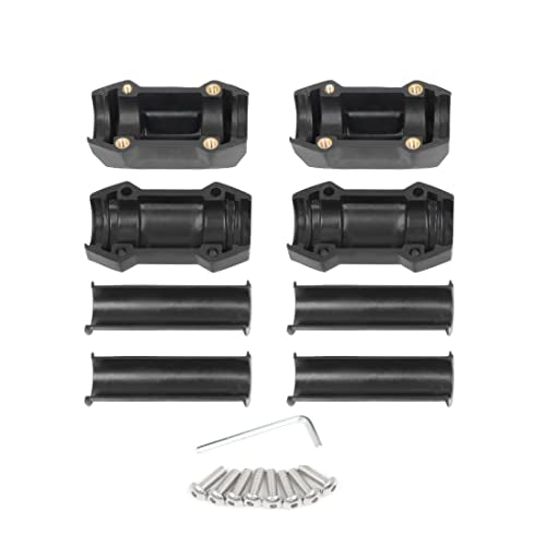Worldmotop Universal for 2PCS 23MM Motorcycle Engine Guard Bumper Protector Crash Bar Slider