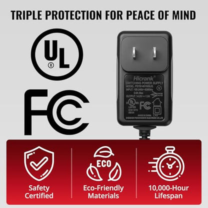 14.6V, 1A Battery Charger for 12V LiFePO4 Motocycle Battery, with Dual Alligator Clips Connector - size: HC-Charger-1A