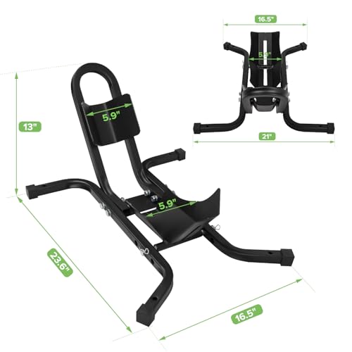 Motorcycle Front Tire Chock, 1500 lbs Heavy Duty Wheel Stand, Black Motorbike Front Chock for 17"-21" Wheels, High-Grade Steel Trailer Stand - size: 1500lbs for 17"-21" Wheels