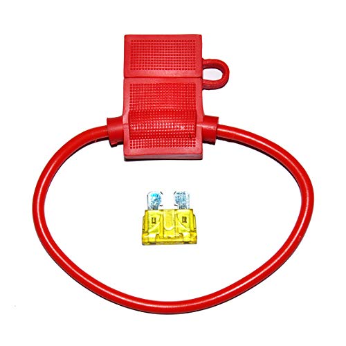 Car Motorcycle Insurance Seat 30A Waterproof Fuse Box Fuse Line Socket Holders