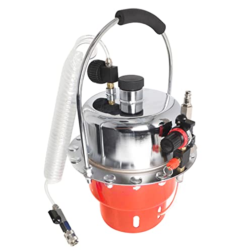 labwork 1 Set Portable Pneumatic Air Pressure Brake Kit and Clutch Bleeder Valve System Kit