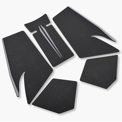 Motorcycle Tank pads Side Gas Knee Grip Protective for KTM 790 Duke (2018-2024) 890 Duke/R (2020-2024) (Gray-Black) - color: Gray-Black