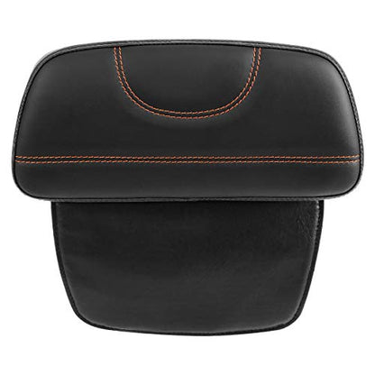 Razor Chopped Trunk Backrest Pad Fits For Harley Touring 2014-2023 Tri Glide Road King Electra Glide Road Glide Street Glide Pack - color: Style H#1