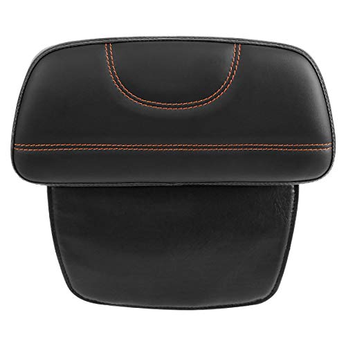 Razor Chopped Trunk Backrest Pad Fits For Harley Touring 2014-2023 Tri Glide Road King Electra Glide Road Glide Street Glide Pack - color: Style H#1