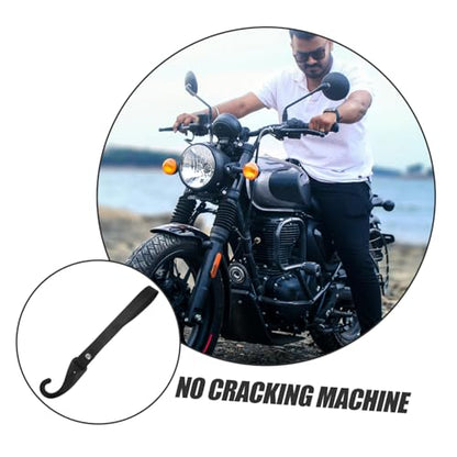 2pcs Hooks Easy Install Handlebar Holders for Helmets Gloves and Keys Material No Drill Required Capacity for
