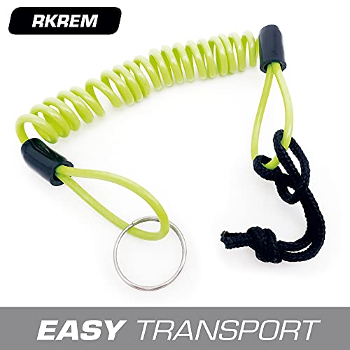 RADIKAL RKREM Premium Motorcycle Reminder Cable with Brake Ring for Disc Lock, More Adaptable More Visible, Anti Theft Disc Lock Reminder Cable for Motorcycle Lock, Helmet, Scooter, Bike, Scooter