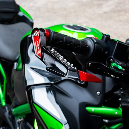 MOWOK Fit for Suzuki GSX-R 750 GSXR 600 1000 GSXR750 GSXR600 GSXR1000 GSX-R750 Motorcycle Clutch Brake Lever Guards Hand handguard Handlebar Protector (Black) - color: Black
