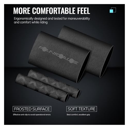 Motorcycle for Duc&ati Panigale V2 V4 V4R V4SP2 Heat Shrinkable Handlebar Grips Clutch Brake Lever Cover Grip Glove Non-Slip Handlebars Grips - color: NO LO-GO