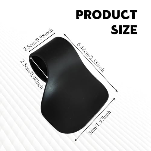 Motorcycle Throttle Assist, Cruise Control Grip Handlebar Black, Motorcycle Handlebar Throttle Long-Distance Supplies, Universal Cruise Control Assist Mounted Rocker Stopper Fit Street Bikes