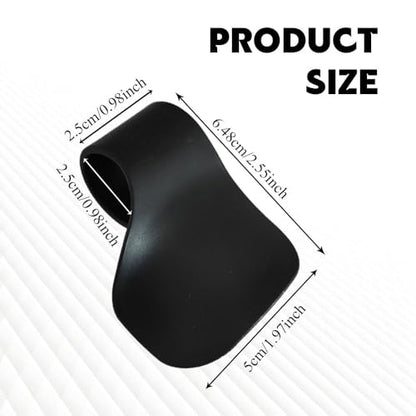 Motorcycle Throttle Assist, Cruise Control Grip Handlebar Black, Motorcycle Handlebar Throttle Long-Distance Supplies, Universal Cruise Control Assist Mounted Rocker Stopper Fit Street Bikes