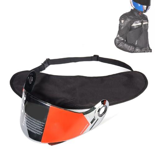 Strong Oxford Fabric Motorcycle Helmets Visors Storage Bag Organizers for Face Shielding & Lens Defense