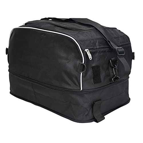 Motorcycle Luggage Rack Bag Collapsible Tail Trunk Bag Travel Luggage Fit for Harley Touring Street Road Electra Glide Road King 1994-2025