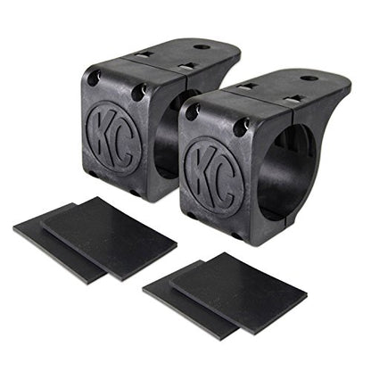 KC HiLiTES 73071 Light Mount Tube Clamp for 1.75" to 2" Bar (pr) - size: 1.75" to 2", style: Pair