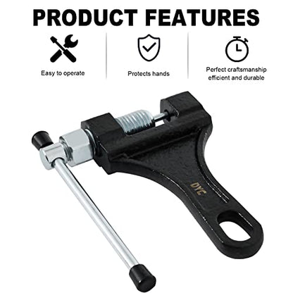 DYC Chain Breaker Tool for 420-530 Roller Chain, Universal Motorcycle ATV Mini Bike Dirt Bike Go Kart Scooter Bicycle 40 410 415 420 428 50 520 525 530 Chains