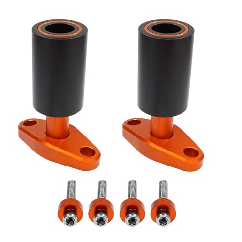 Motorcycle Frame Sliders, Falling Crash Protector Guards Kits Compatible with DUKE125 DUKE200 DUKE390 125 200 250 390 2014-2023 Moto Falling Protection