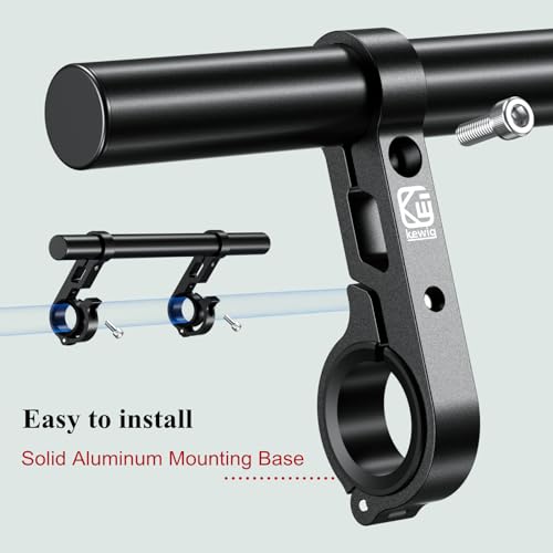 BRCOVAN Handlebar Extender Extensions with 11.81'' Long Cross Bar | Aluminum Alloy Materials, Fit 0.875'' / 1'' / 1.125'' / 1.26'' Handlebars for Bike Bicycle Motorcycle Scooter ATV