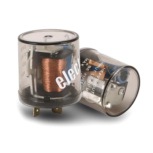 Weatherproof Motorcycle Safety Light Lamp Round Clear Housing Impact Resistant