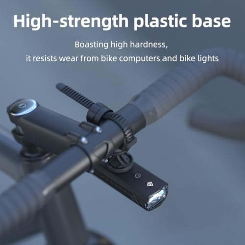 Out Front Bike Mount Compatible with GoPro Bicycle Lights Adjusted Between 28~40mm Suitable for Round Tube&Flat Handlebars Road Bikes/Folding Bikes, MTB S13
