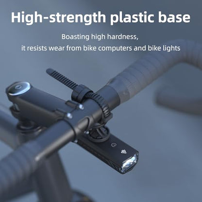 Out Front Bike Mount Compatible with GoPro Bicycle Lights Adjusted Between 28~40mm Suitable for Round Tube&Flat Handlebars Road Bikes/Folding Bikes, MTB S13