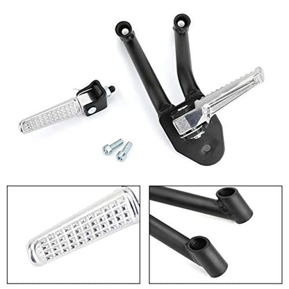 Topteng Rear Foot Pegs Footrests Passenger for Honda CMX300 Rebel 300 2017-2024, CMX500 Rebel 500 2017 2018 2019 2020 2021 2022 2023 2024