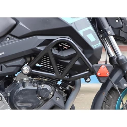 Motorbike Engine Guard Crash Bar Motorcycle Crash Bar Frame Engine Protection Guard Bumper Protector Modification Accessories for CF&MO&to ST for PAPIO CF125-3A - color: Style1