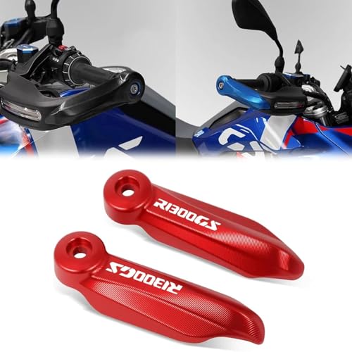 For R1300GS R1300 GS R1300GS ADV 2023 2024 2025 Motorcycle Handlebar Protectors Handguards Sliders (Red) - color: Red