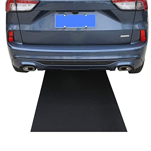 AiBOB Oil Spill Mat, 36 X 60 inches, Garage Floor Mat Under Car, Waterproof Backing Absorbent Pad Protects Floor, Durable, Reusable, Black - size: 36'' X 60''