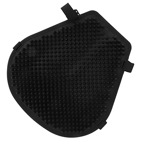 Motorcycle Gel Seat Cushion Shock Absorption Cooling Universal Black Seat Cover
