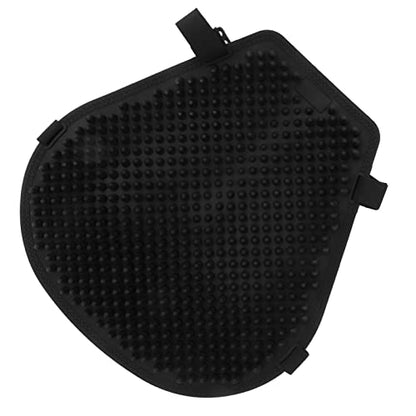 Motorcycle Gel Seat Cushion Shock Absorption Cooling Universal Black Seat Cover