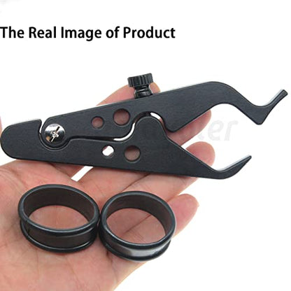 Universal Motorcycle Throttle Lock Motorcycle Cruise Control Motorcycle Throttle Assist Aluminum with Silicone Ring Protect Throttle Control System.