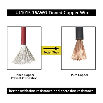 MUYI 1Pin Way 16AWG Waterproof Wire 1.5mm Series Terminal Connector-5 Kit - style: 1wire connector(5 sets)
