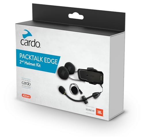 Cardo Unisex Adult Packtalk Helmet KIT - style: 2nd Helmet Kit