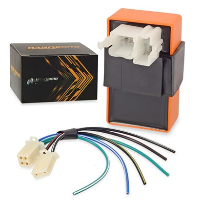 6 Pin AC CDI Box with Connecting Plug High Performance Racing Parts for CG 50cc 125cc 150cc 200cc 250cc Vertical Engine ATV Pit Dirt Bike Go Kart Motorcycle