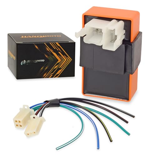 6 Pin AC CDI Box with Connecting Plug High Performance Racing Parts for CG 50cc 125cc 150cc 200cc 250cc Vertical Engine ATV Pit Dirt Bike Go Kart Motorcycle