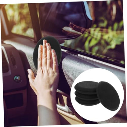 Zerodeko 4pcs Car Polishing Sponges Wax Applicator Pads for Cleaning and Buffing of Cars Motorcycles and High Absorbency for Polishing and Waxing