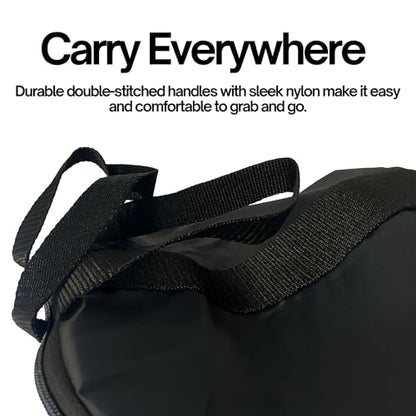 Formosa Covers Helmet Carrying Bag for Motorcycle/Cycling/ATV/UTV/Scooter/Snowboard Helmet. Universal Size and Ultimate White Fleece Inner Lining Protection.