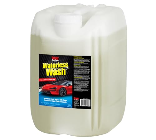 Stoner Car Care 92607 Waterless Car Wash Spray Cleans, Shines, and Protects Just Spray and Wipe for Automotive, Cars, Trucks, Motorcycles, RVs, 5-Gallon