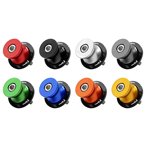 for Suzuki TL1000S / TL1000R All Year TL1000 R S TL 1000 R S 8mm Motorcycle Swingarm Sliders Spools Swingarm Stand Screws Slider Anti-Fall Frame Sliders - color: Blue