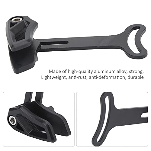 Keenso Bike Chain Guide, Aluminum Alloy Chain Guide Electric Bike Direct Mount Chain Gudie Chainring Bike Part