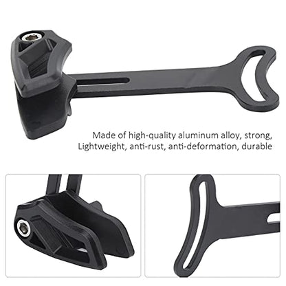 Keenso Bike Chain Guide, Aluminum Alloy Chain Guide Electric Bike Direct Mount Chain Gudie Chainring Bike Part