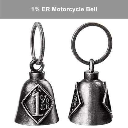 Dream Apparel Motorcycle Bell Guardian Angel Drive Away Gremlin, Biker Bell for Men Women Rider Riding, Good Luck Gift - style: 1% Er