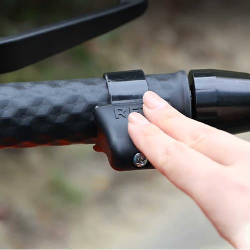Ergonomic Throttle Grip Increase Anti Fatigue Handlebar Throttle Grip Accessory Simple Installs for Motorcycles
