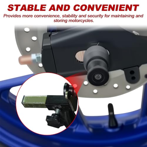 Xitomer Rear Axle Sliders with Swing Arm Bobbin Fit For YZF-R3 2015-2025, MT-03 2016-2025,Motorcycle Rear Fork Wheel Frame Sliders Crash Protector + Swing Arm Stand/Sliders/Spools (Rear & Bobbins) - style: Rear & Bobbins