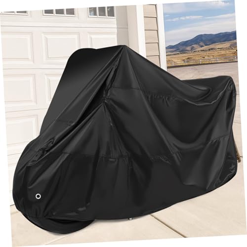 Alipis Motorcycle Cover XXL Tarpaulin Protective Bag Portable Dust Sunscreen Protection for Features Lockhole for Security