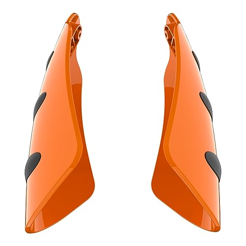 US Stock Advanblack Color Matched Hand Guard for Harley Touring & Softails - color: Baja Orange