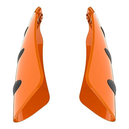 US Stock Advanblack Color Matched Hand Guard for Harley Touring & Softails - color: Baja Orange