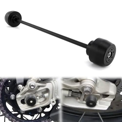 Xitomer Rear Axle Sliders Fit for Street Triple 765 R/RS, Street Triple S / 660S motorcycle Front Fork Wheel Frame Sliders Crash Protector (Rear) - style: Rear