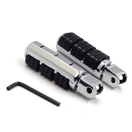 XKH- Motorcycle Front Foot Peg Compatible with Honda VTX 1800 C/F Models Shadow 1100 Sabre Aero 750 Magna 750 Honda Fury [B01G80OXBC]